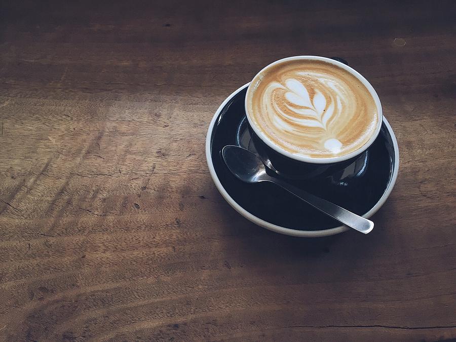 High Angle View Of Cappuccino On Wooden Photograph by Eujin Goh / Eyeem High Angle View Of Cappuccino On Wooden Photograph by Eujin Goh / Eyeem