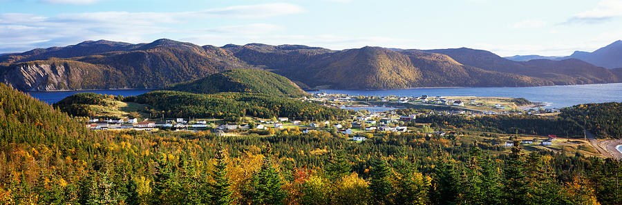 High Angle View Of Norris Point Photograph by Panoramic Images
