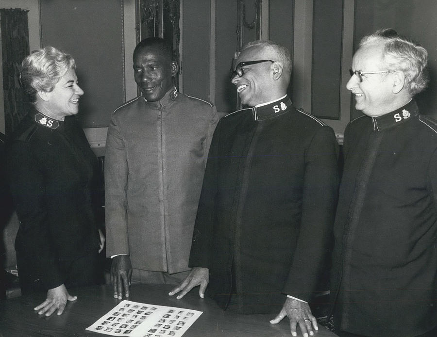 High Council Of The Salvation Army Meets At Sunbury Court Photograph by ...