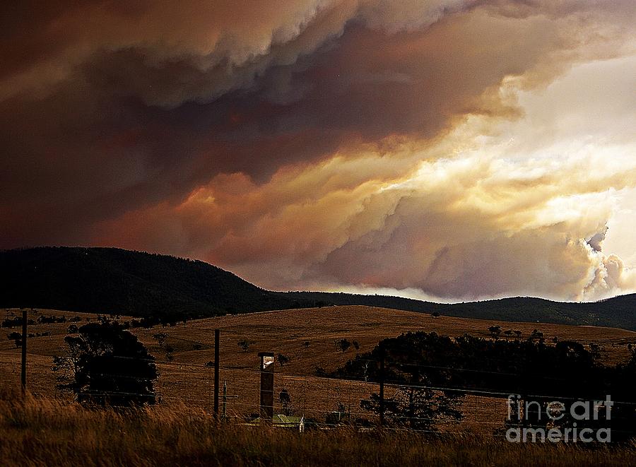 High Country Bushfire Photograph by Blair Stuart