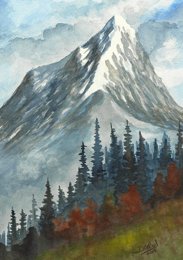 High Country Painting by David G Paul