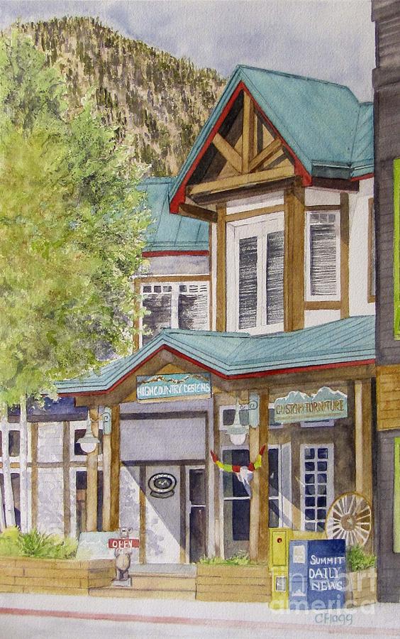 High Country Designs Painting by Carol Flagg