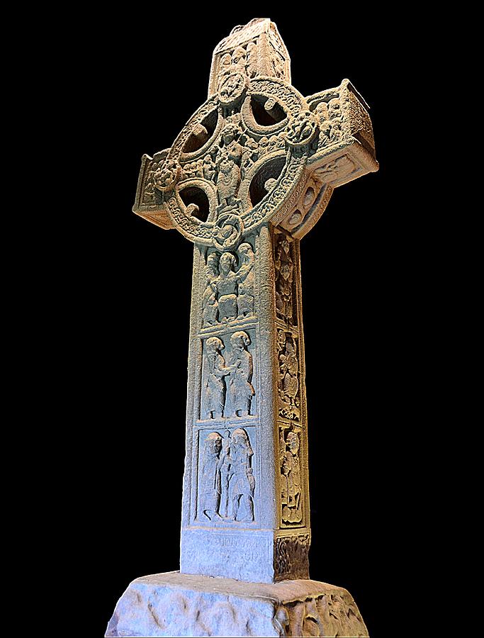 High Cross of Clonmacnoise Photograph by Nadalyn Larsen