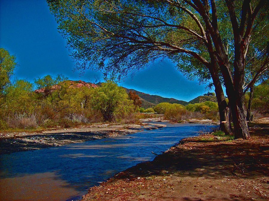 High Desert River Bed Photograph by Joseph Coulombe