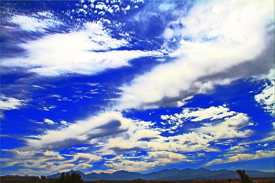 Mountain Photograph - High Desert Sky by Chet King