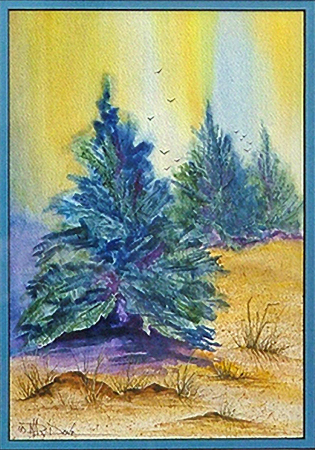 High Desert Spirit Painting by Mary Dove