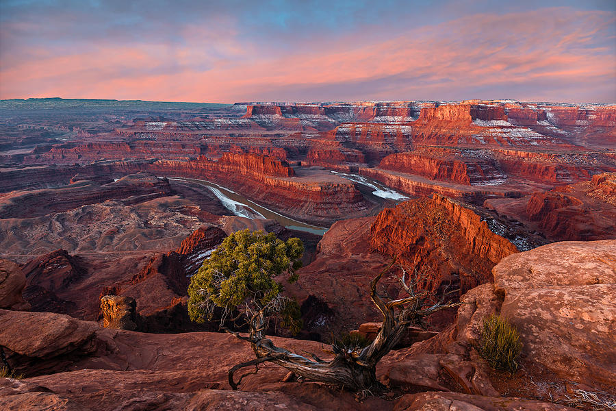 Colorado Plateau Photograph - High Desert Sunrise by Guy Schmickle