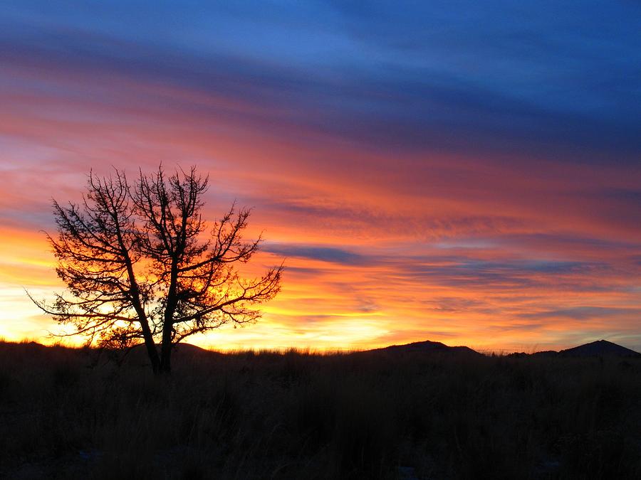 High Desert Sunset Photograph by Kevin Desrosiers