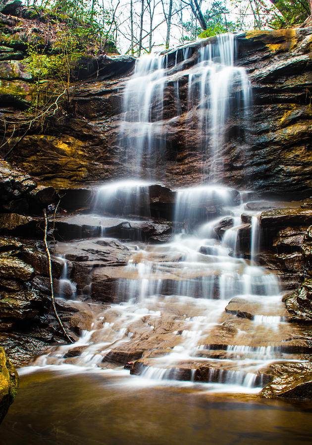 Spring Photograph - High Falls at Moss Rock Preserve by Parker Cunningham