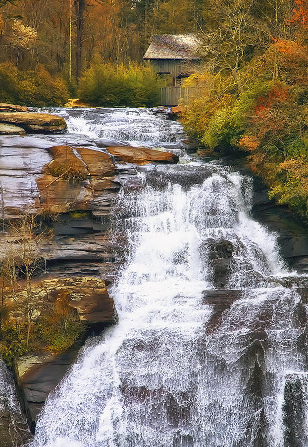 Fall Photograph - High Falls by Scott Norris