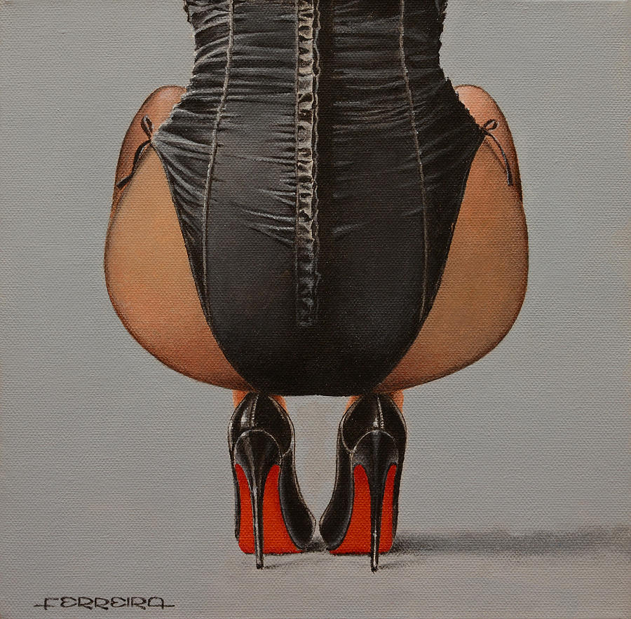 High heels Painting by Carlos Maria 