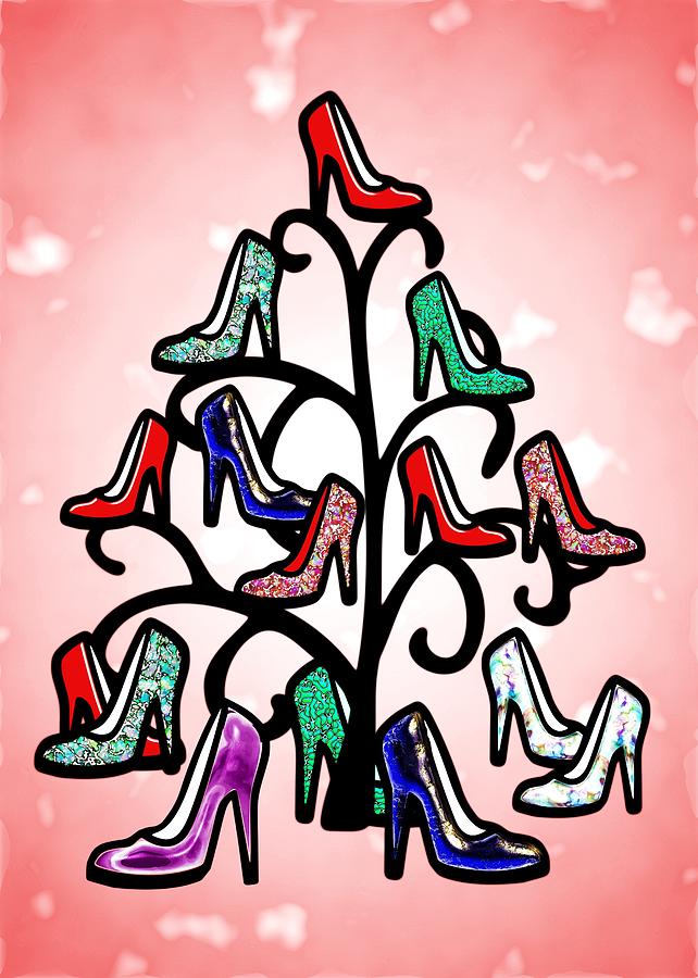 High Heels Tree Digital Art by Anastasiya Malakhova
