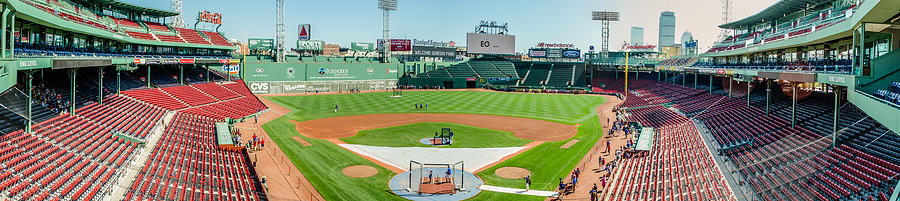 Boston Red Sox Photograph - High Home at Fenway by Alan Marlowe