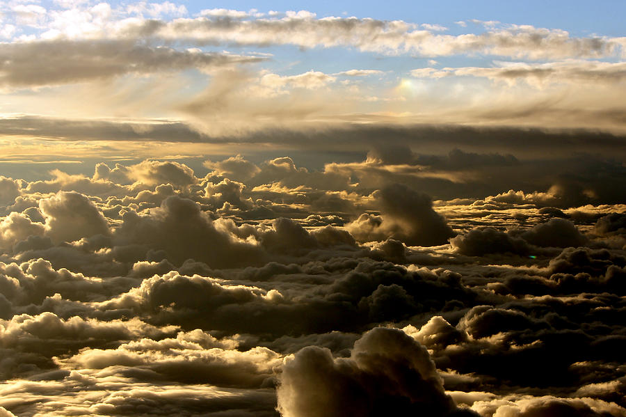 High in the sky Photograph by Cedric Darrigrand