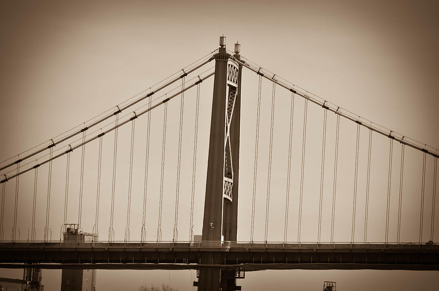 Toledo Ohio’s High-level Bridge Photograph by Melissa Powell - Fine Art