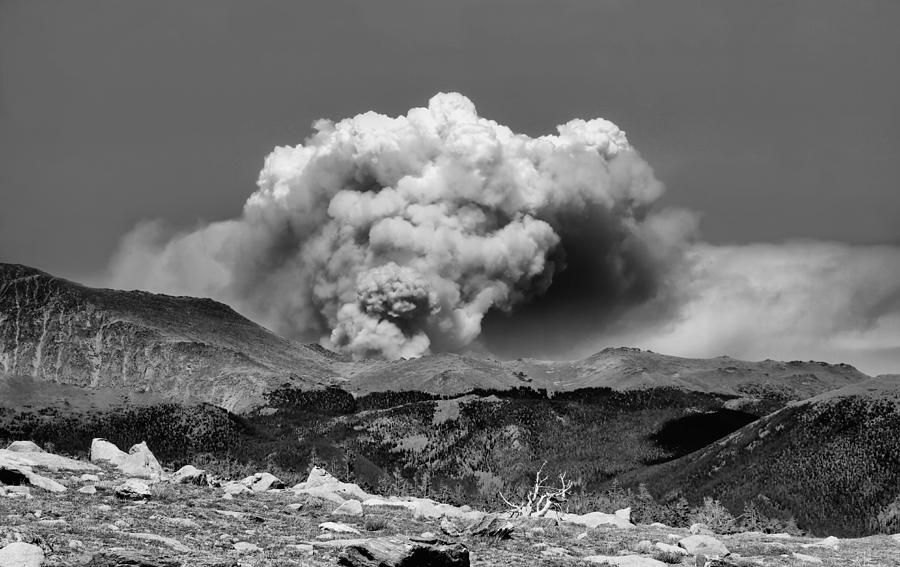 Mountain Photograph - High Park Fire by Ellen Heaverlo