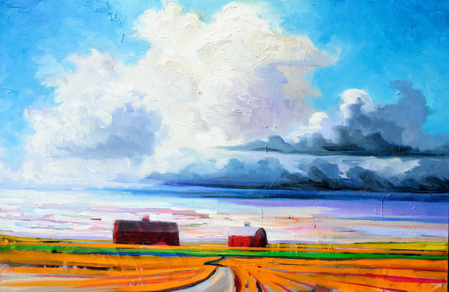 High Plains  Painting by Gregg Caudell