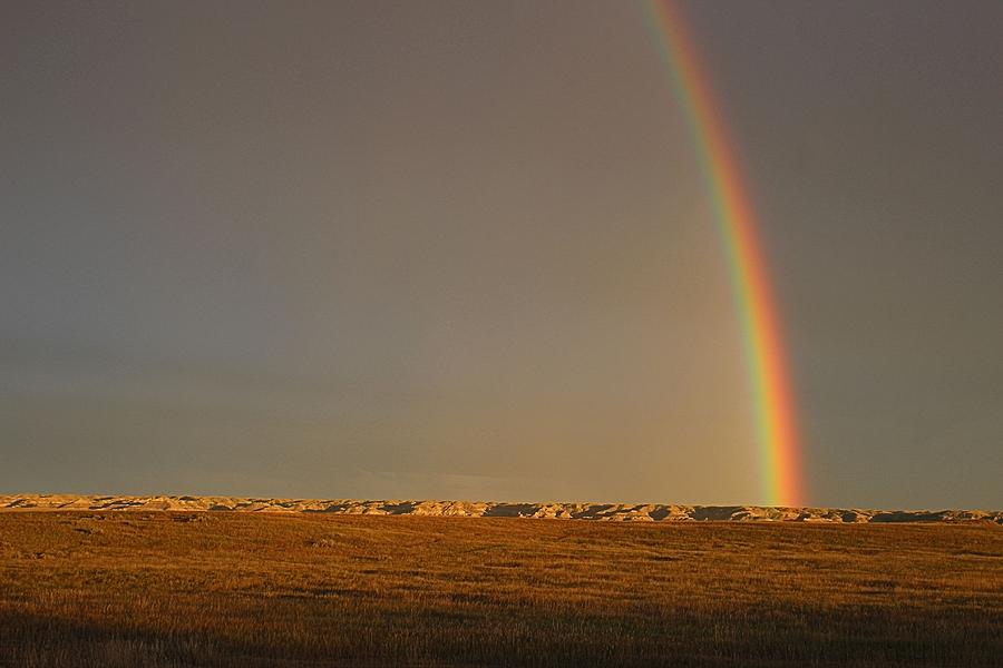 High Plains Rainbow Photograph by Scott Carlton