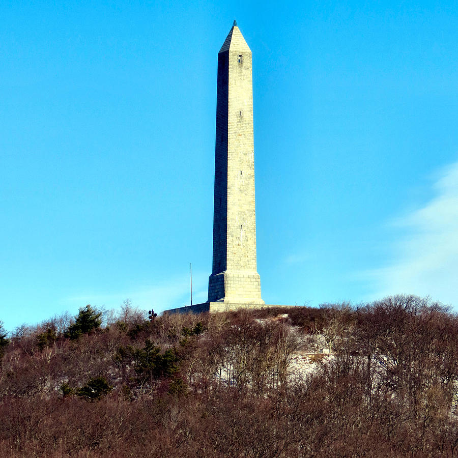 Mountain Photograph - High Point Monument NJ by Art Dingo