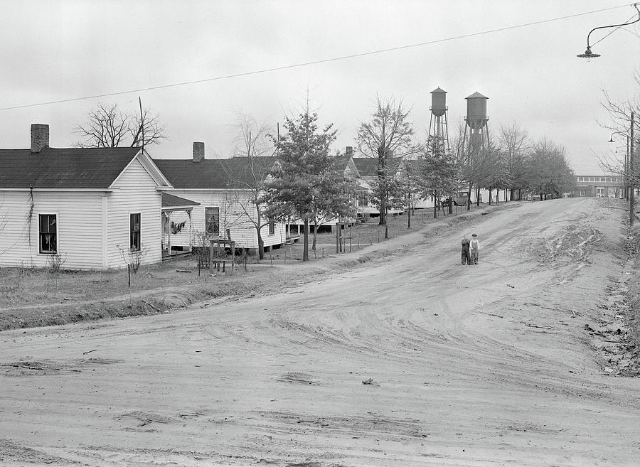 High Point, North Carolina Housing. Some Of The Homes Photograph by