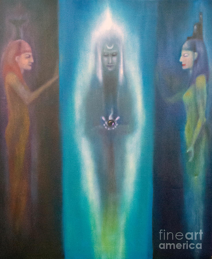 High Priestess Painting by Roger Williamson