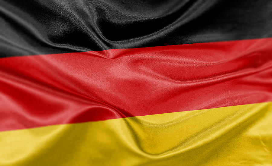 High resolution digital render of Germany flag Photograph by @ Mariano Sayno / husayno.com