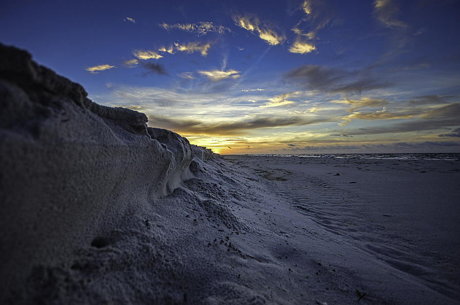High Rise Beach Sunrise Digital Art by Michael Thomas
