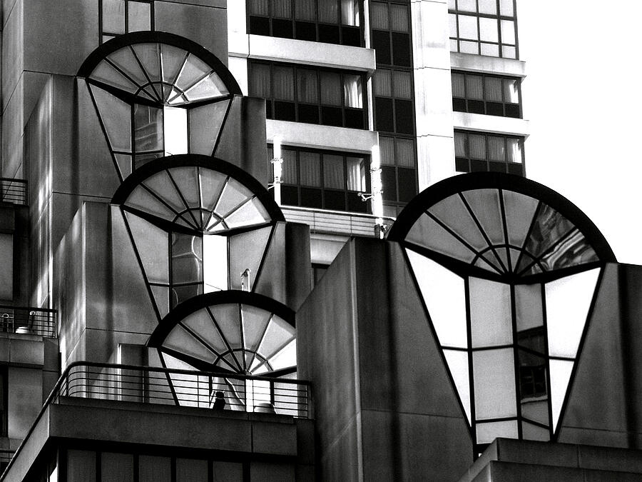 High Rise in Black and White Photograph by Bill Gallagher
