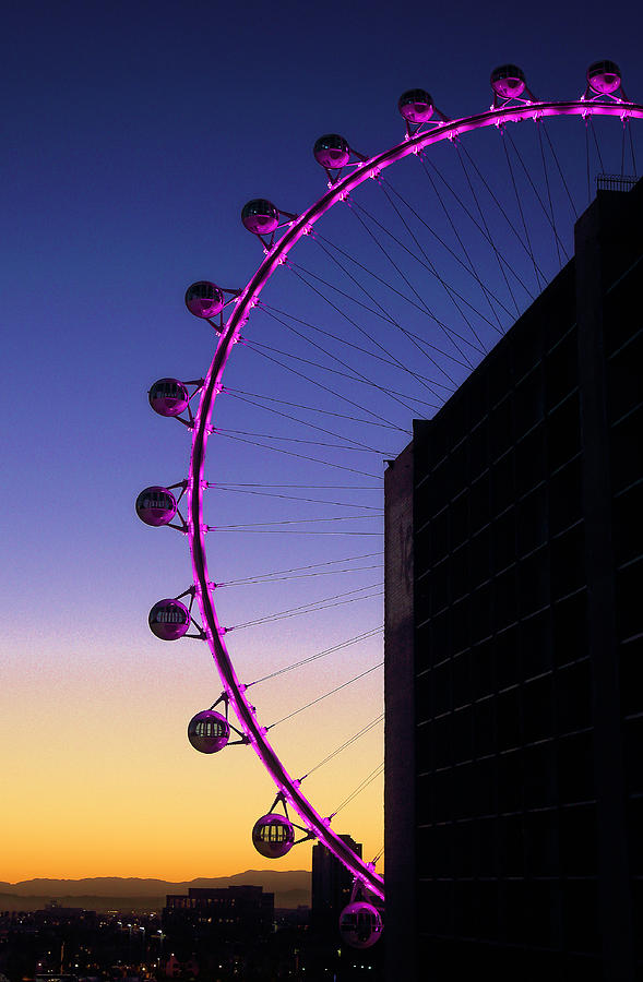 Las Vegas Photograph - High Roller At The Linq by Viktor Savchenko
