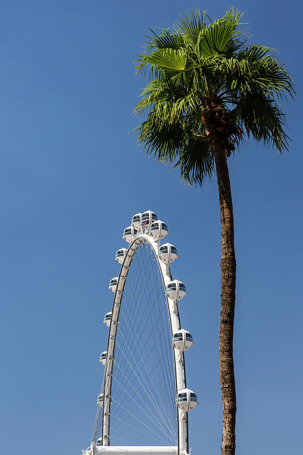 High Roller Ferris Wheel Photograph by Jim West/science Photo Library
