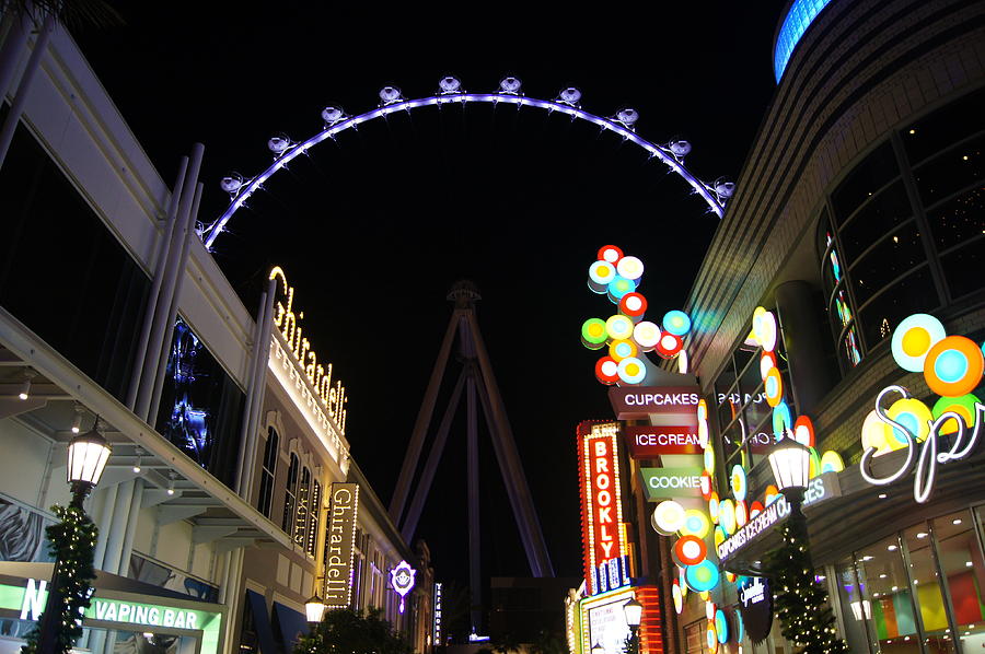 High Roller Observation Wheel Photograph By Erich Kirchubel