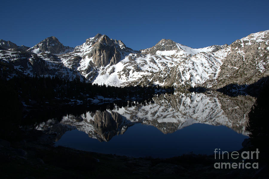 High Sierra Mountain Reflections 1 Photograph by Jane Axman