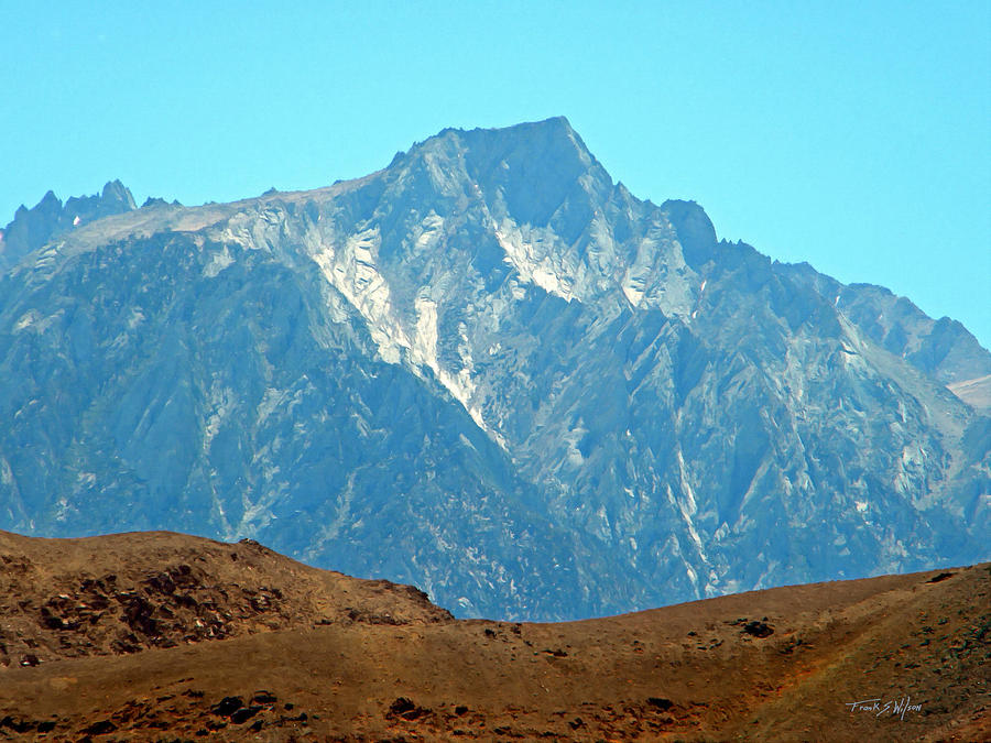 High Sierra Nevada Peak Photograph by Frank Wilson