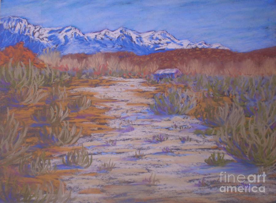 High Sierras Dry Wash Painting by Suzanne McKay