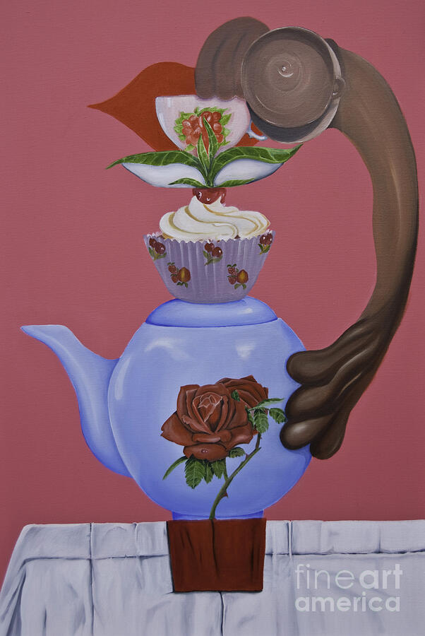 High Tea Painting by James Lavott