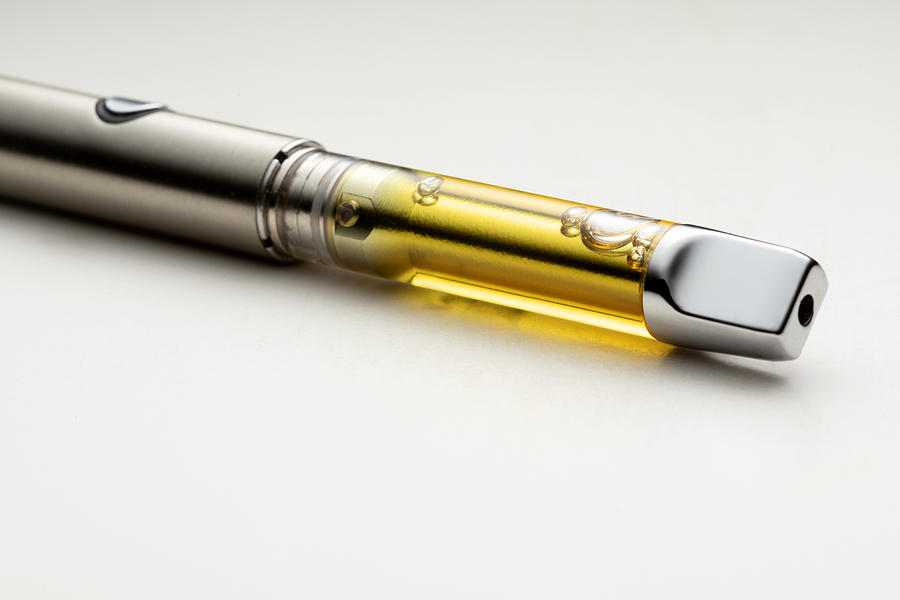 High THC Potency Cannabis Oil Vape Pen Photograph by Chimpinski