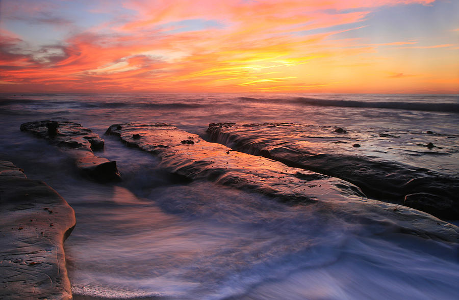 High Tide Sunset Photograph by Scott Cunningham