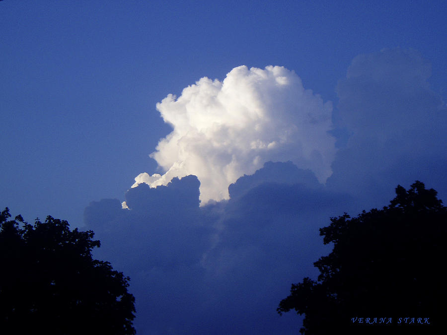 High Towering Clouds Photograph by Verana Stark