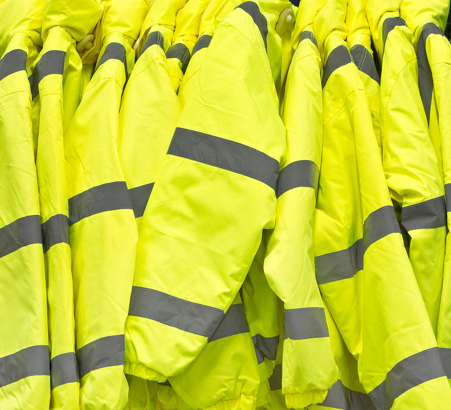 High visibility jackets Photograph by Tom Gowanlock