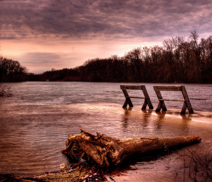High Water on the Wolf River Photograph by Thomas Young