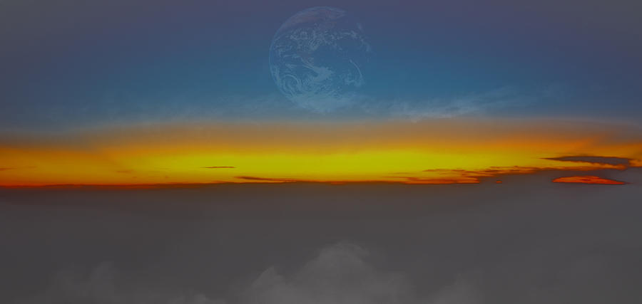 Earth Sunset Photograph