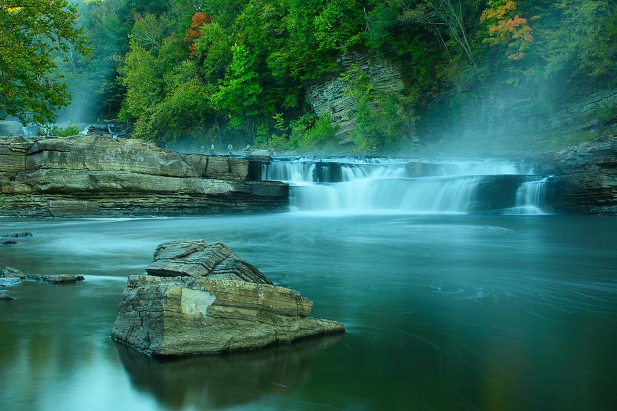 HighFall Water Fall Photograph by Jack Nguyen