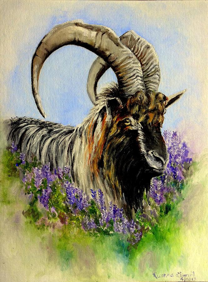 Highland Feral Painting by Ruanna Sion Shadd aDannl