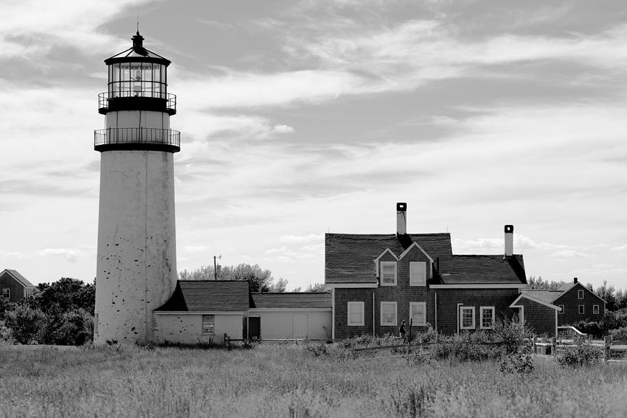 Highland Lighthouse Black and White 2 Photograph by Andy Fung | Fine ...