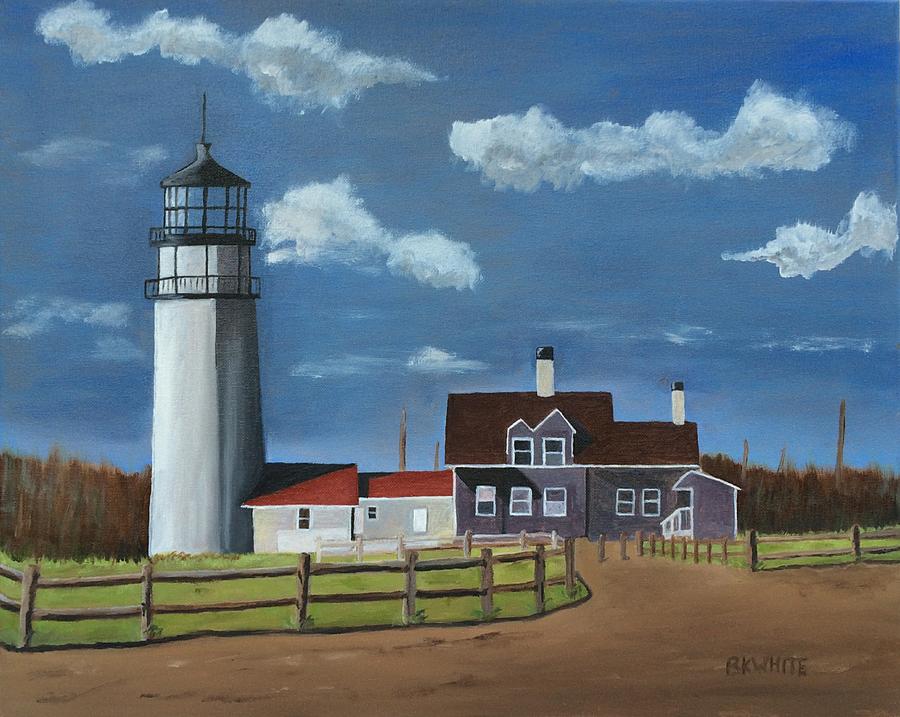 Highland Lighthouse Painting by Brian White