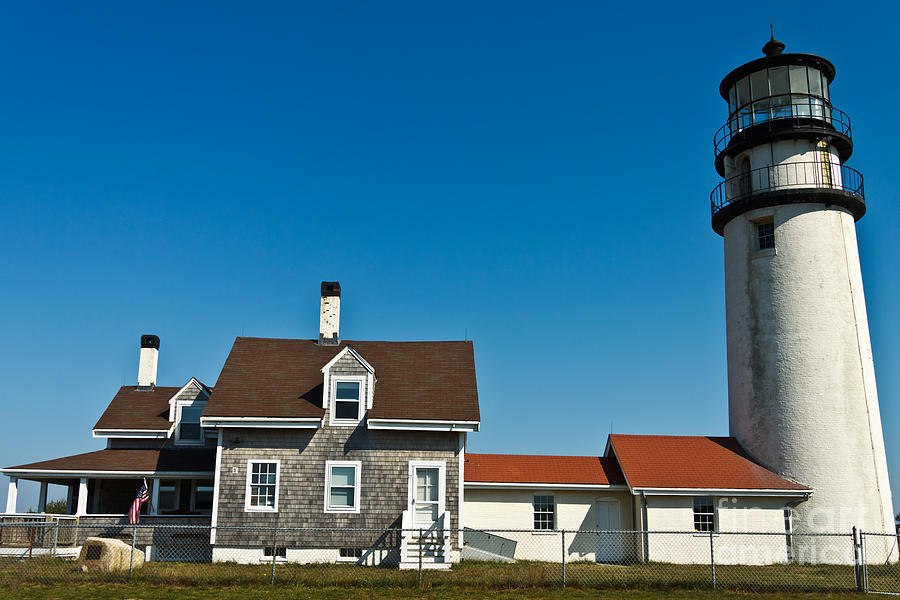 Highland Lighthouse or Cape Cod Lighthouse Photograph by Terri Morris