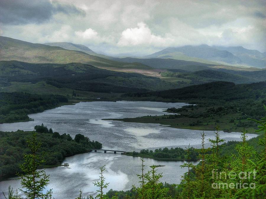 Highland Loch at Lochaber 2 Photograph by Joan-Violet Stretch