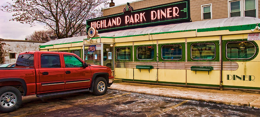 Highland Park Diner II Photograph by Robert Culver