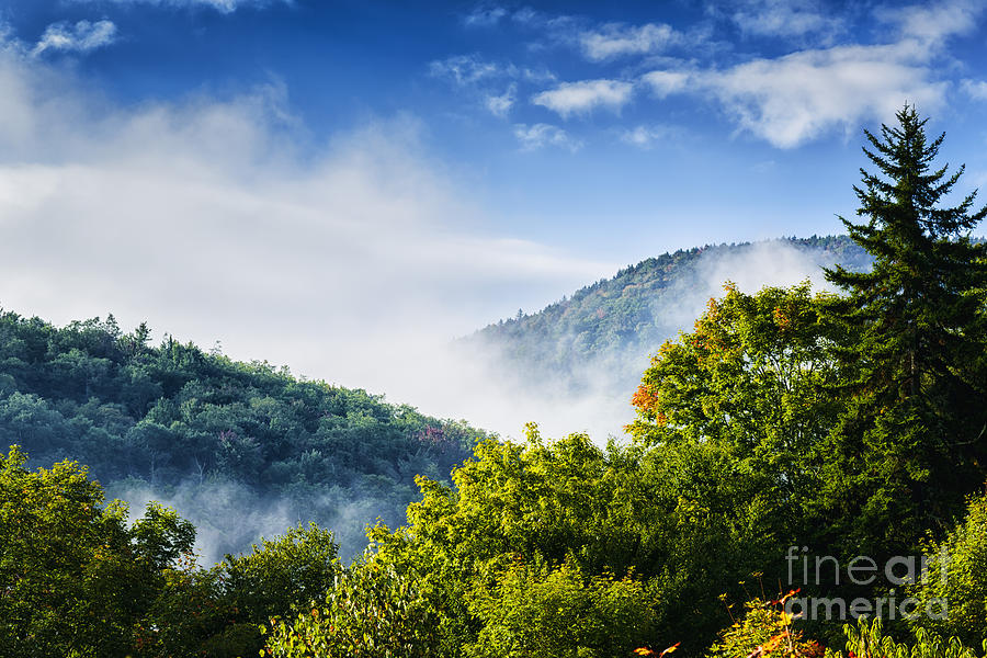 Summer Photograph - Highland Scenic Highway View by Thomas R Fletcher