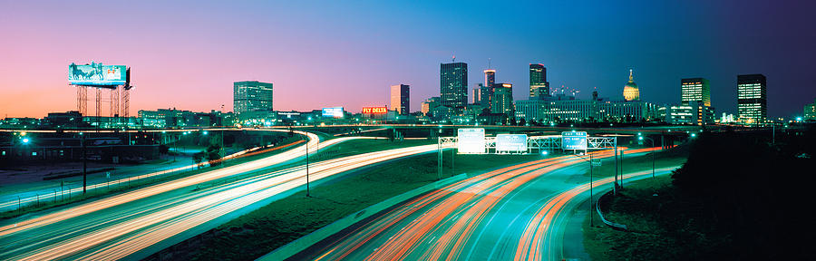 Highway Atlanta Ga Usa Photograph by Panoramic Images